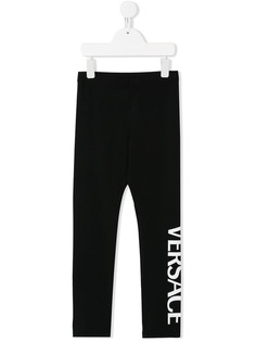 Young Versace легинсы с логотипом