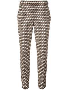 Elie Tahari брюки с принтом