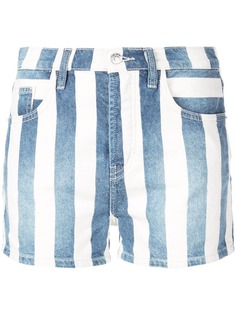 Current/Elliott полосатые джинсовые шорты