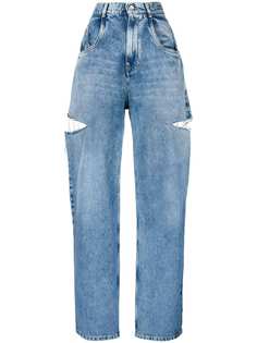 Maison Margiela джинсы с вырезами