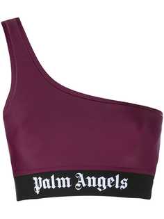 Palm Angels укороченный топ на одно плечо