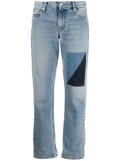 Calvin Klein Jeans джинсы в технике пэчворк