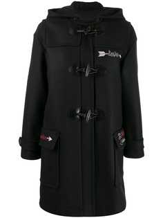 RedValentino даффлкот с вышивкой