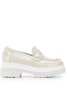 Mm6 Maison Margiela лоферы на платформе