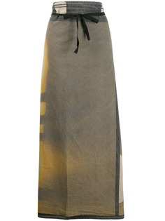 Maison Martin Margiela Pre-Owned 1990s tie-dye maxi skirt