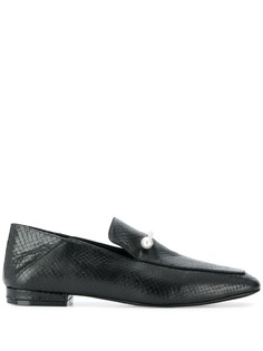 Coliac pearl horse-bit loafers