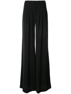 Carolina Herrera широкие брюки со складками