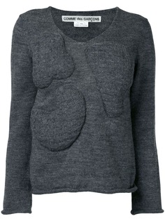 Comme Des Garçons Pre-Owned джемпер с объемными панелями