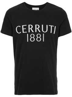 Cerruti 1881 футболка с принтом логотипа