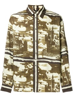 Jean Paul Gaultier Pre-Owned рубашка с принтом Лондона