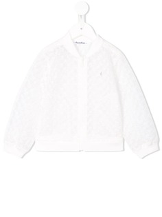 Familiar printed bomber jacket