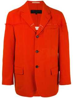 Comme Des Garçons Pre-Owned пиджак с необработанными краями