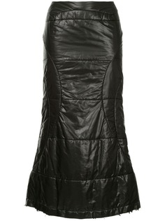 Junya Watanabe Comme des Garçons Pre-Owned расклешенная юбка миди