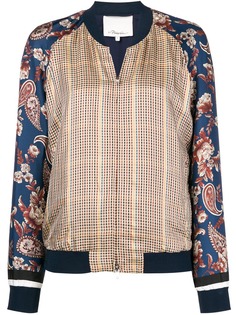 3.1 Phillip Lim куртка-бомбер в клетку