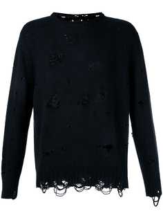 Takahiromiyashita The Soloist состаренный джемпер