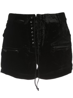 Unravel Project шорты со шнуровкой спереди