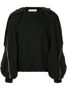 Walter Van Beirendonck Pre-Owned толстовка с молниями на рукавах