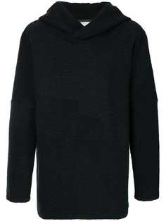 Strateas Carlucci толстовка из искусственной овчины с капюшоном