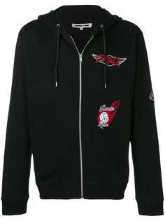 McQ Swallow толстовка с капюшоном в стилистике пэчворк Alexander McQueen