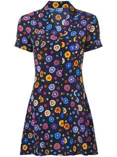 Lhd платье-рубашка с цветочным принтом