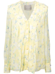 Jason Wu Collection блузка с цветочным принтом