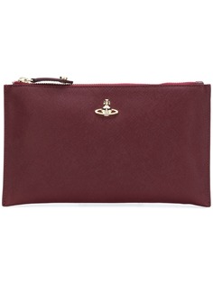 Vivienne Westwood logo clutch bag