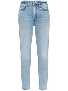 Jordache джинсы с завышенной талией и контрастными задними карманами