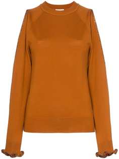 See By Chloé джемпер с прорезями на плечах