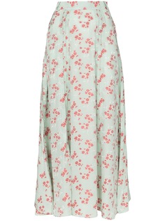 N Duo юбка макси Hamptons с цветочным принтом