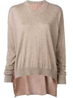 Uma Wang джемпер дизайна колор-блок