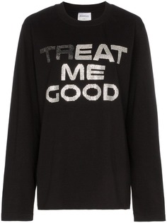 Ashish толстовка с надписью Treat Me Good