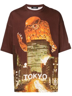 UNDERCOVER футболка с принтом Tokyo