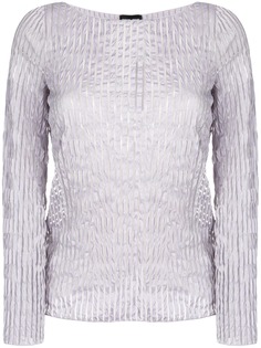 Giorgio Armani блузка со сборками