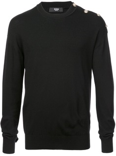 Versus джемпер с пуговицами на плече