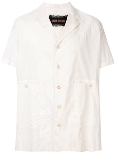 Uma Wang приталенная рубашка с короткими рукавами