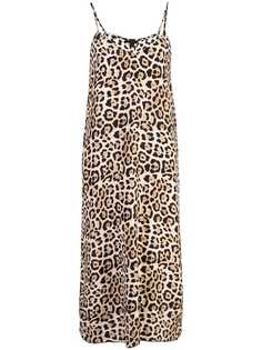 Atm Anthony Thomas Melillo платье миди с леопардовым принтом