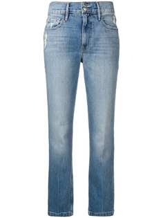 FRAME укороченные прямые джинсы