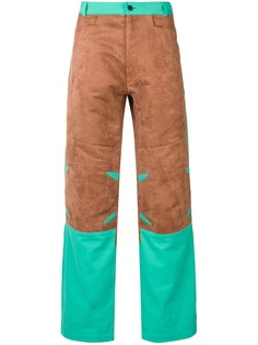 Mackintosh 0004 брюки дизайна колор-блок