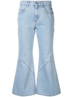 MSGM расклешенные джинсы Anchor