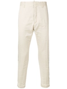 Dsquared2 брюки чинос с лампасами