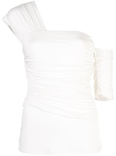 Josie Natori топ Fuji на одно плечо