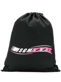 MSGM рюкзак с принтом XXXL
