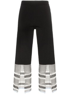 i-am-chen укороченные брюки с разрезами