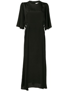 See By Chloé платье макси с кружевными нашивками