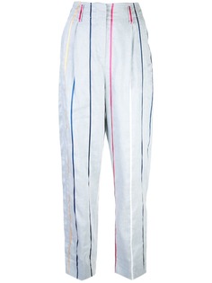 Derek Lam 10 Crosby суженные книзу брюки в полоску