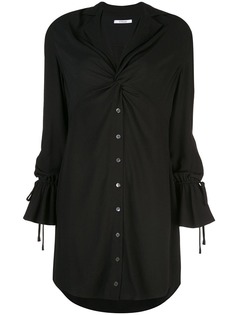 Derek Lam 10 Crosby платье-рубашка с завязкой