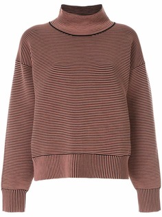 Nagnata джемпер в рубчик с высоким воротом
