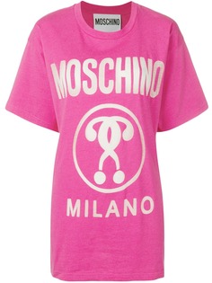 Moschino футболка с логотипом
