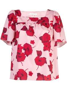 Borgo De Nor блузка с цветочным принтом