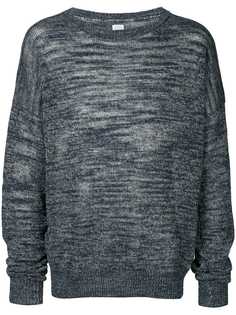 E. Tautz меланжевый джемпер с круглым вырезом